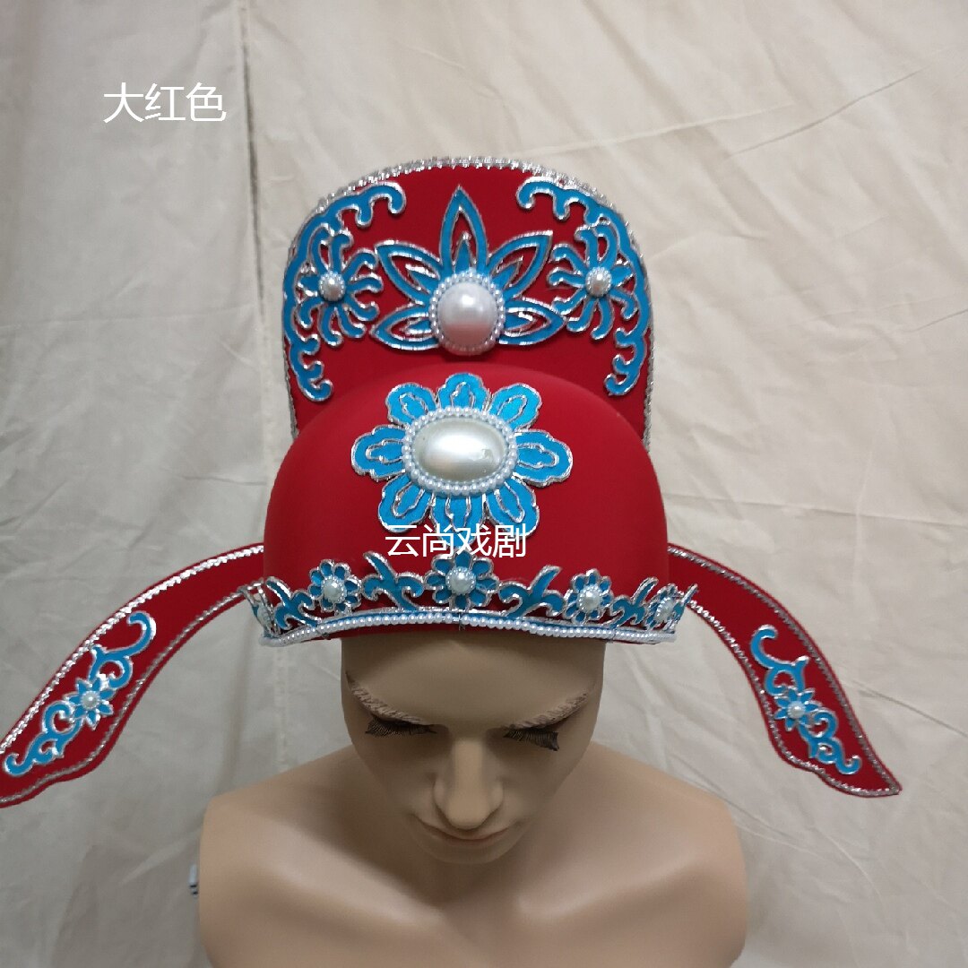 Drama opera Peking Opera Yue Opera Cantonese Opera Yue Opera Huang Mei Opera Zhengzong Shanghai Xiaosheng hat civilian hat