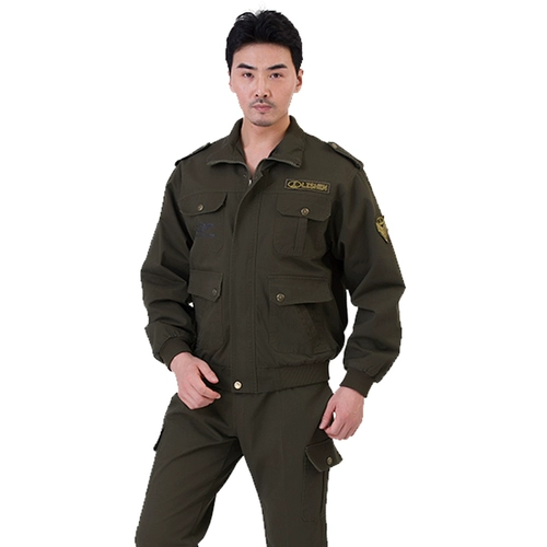 Хлопковый комбинезон, нарукавники, износостойкий механический комплект