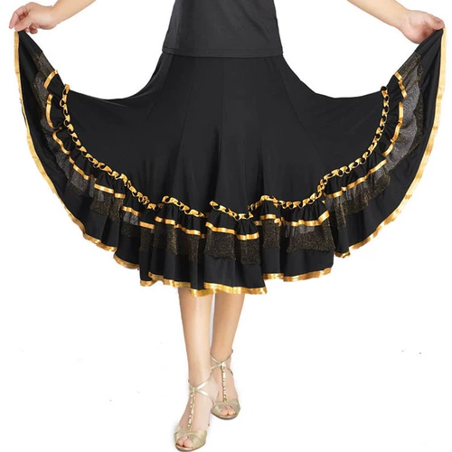 Мужская танцевальная юбка современная юбка танцевальная юбка шелковая лента кружевная юбка квадратная танцевальная юбка ледяная шелк большой танцевальный юбка Z-005