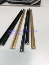 Cabinet door acrylic door panel aluminium with teeth T-shaped bar imitation copper strip aluminium decorative strip wardrobe door inlaid strip
