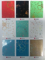 Crystal steel door adhesive film double composite cabinet crystal steel door glass adhesive film laser drill flash aluminum laminated machine