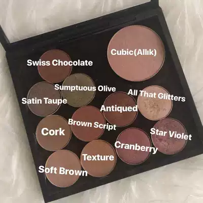 Spot US official website mac omega eye shadow nose shadow artifact replacement assembly box cost-effective