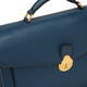 Smythson Ludlow Gable Lock Satchel with Lock Briefcase Limited Time Discount