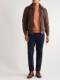 Kingsman Shearling and Wool-Blend Jacket