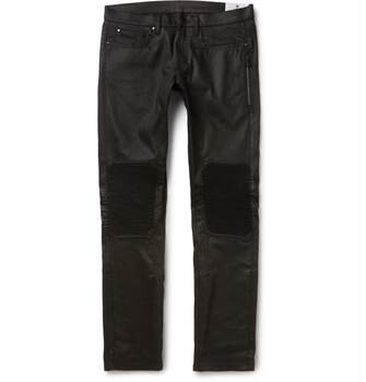 Belstaff Blackrod Slim-Fit Stretch Coated Denim Cycling Jeans