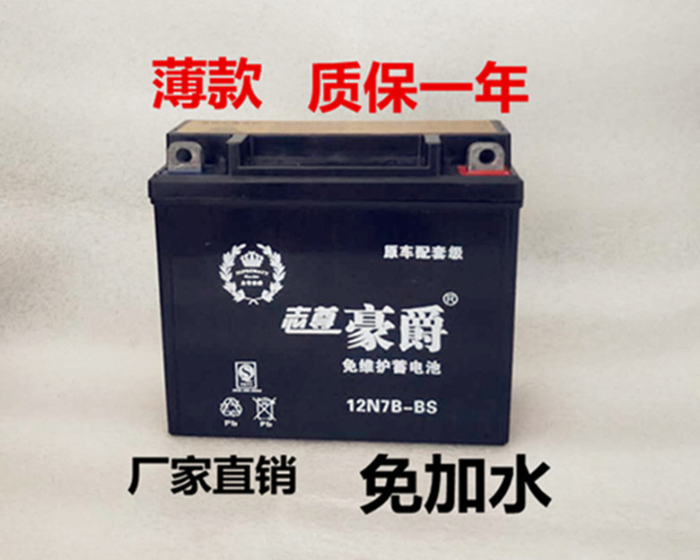 Locomotive 12N7B-3B thin general 125 men's Biyajiu 150 dry battery