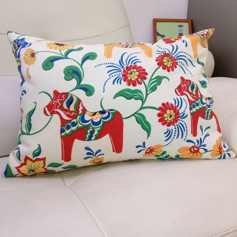Sofa hình chữ nhật ôm gối gối đệm đệm lưng giường không có lõi dài dải gối bông đơn giản tùy chỉnh gối mền 2 trong 1