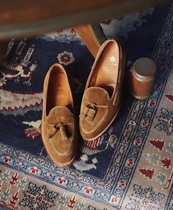 (Domestic stock)Alden 666 3403 Tassel turn hair classic tassel Loaf casual shoes