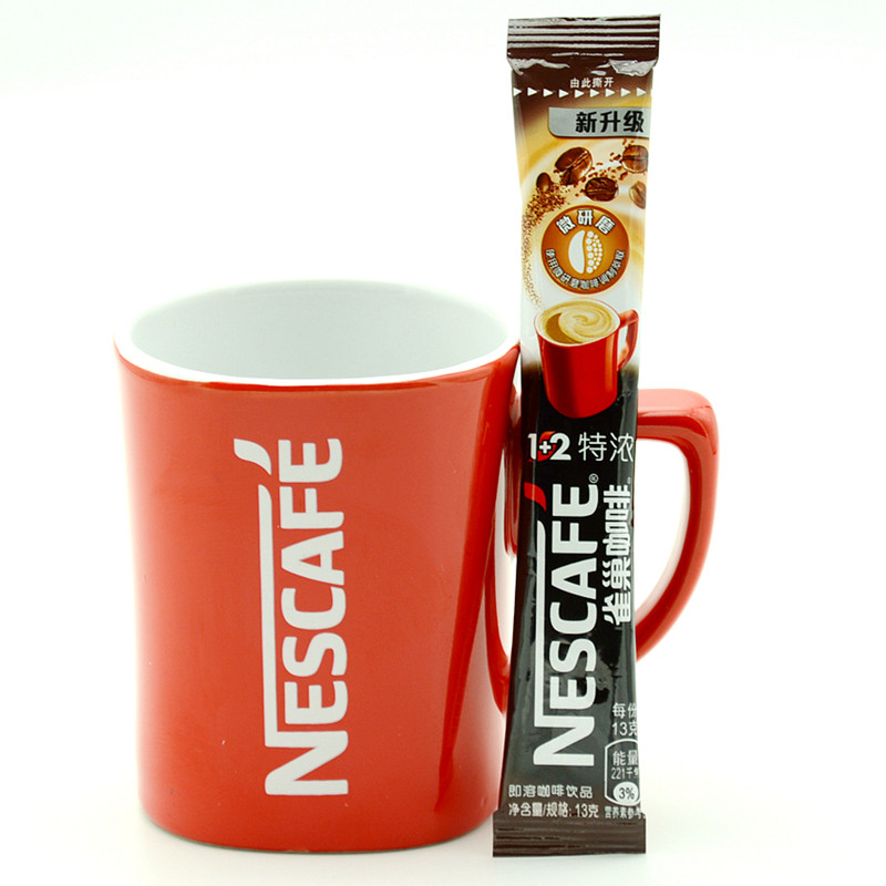 Nestle Coffee 1 2 Tthick strips of 13g instant coffee three-in-one instant drink to buy full 100 strips 