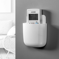 Simple wall-mounted remote control storage box home hanging wall air conditioning TV remote control storage rack