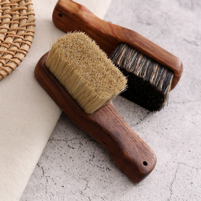 ウェンワンブラシ 豚毛ブラシ クルミ ダイヤモンド 菩提 猿頭 緑青 カラーメンテナンス ハード毛 ミニ毛ブラシ