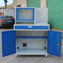 Multifunctional industrial PC computer cabinet mobile combined integrated workbench tool cabinet dust-proof workshop industrial control cabinet