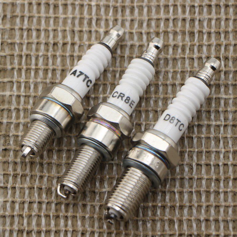 Motorcycle accessories A7 70 spark plug D8 125 spark plug power ignition motorcycle universal