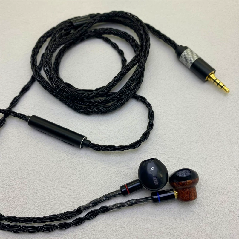 Полу-ушной ферв mmcx replaceable провод подвесной Bluetooth HIFI проводной Type-C высококачественный универсальный DIY наушники