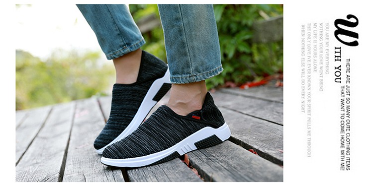 Xuân 2018 phiên bản mới của Hàn Quốc xu hướng giày nam không dây chống trượt cho nam các kiểu áo sơ mi nữ ngắn tay đẹp