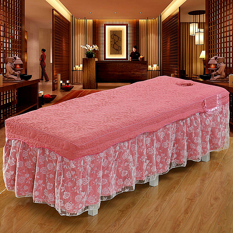 Beauty Beauty tinh khiết bedspread bedspread quảng cáo thẩm mỹ viện điều trị xoa bóp dầu gội đầu giường massage đặc biệt vận chuyển bedspread - Trang bị tấm khăn trải giường spa