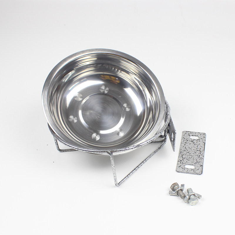 Cat Bowls Dog Bowls Stainless Steel Suspended Fixed Cat Food Basin Dogs Dog Food Basin Single Bowl Kitty Dog Supplies