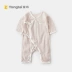 Quần áo sơ sinh mùa hè Tongtai cotton trẻ em 0-6 tháng mỏng Oneies trẻ em romper romper - Áo liền quần Áo liền quần