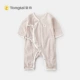 Quần áo sơ sinh mùa hè Tongtai cotton trẻ em 0-6 tháng mỏng Oneies trẻ em romper romper - Áo liền quần