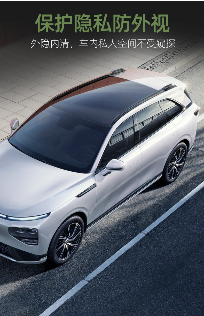 Car Front Windshield Sun Protection and Heat Insulation Special Full Car Heat Insulation Film Purple Front Windshield Glass Solar Film