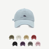 French hat womens fashion trend big head circumference showing face small soft top fox baseball cap pure cotton peaked cap