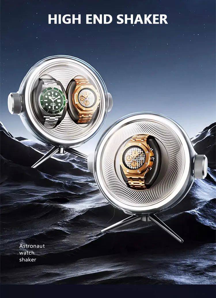 Покачивая таблицы lunar landing series watch winders watch case box holder ope