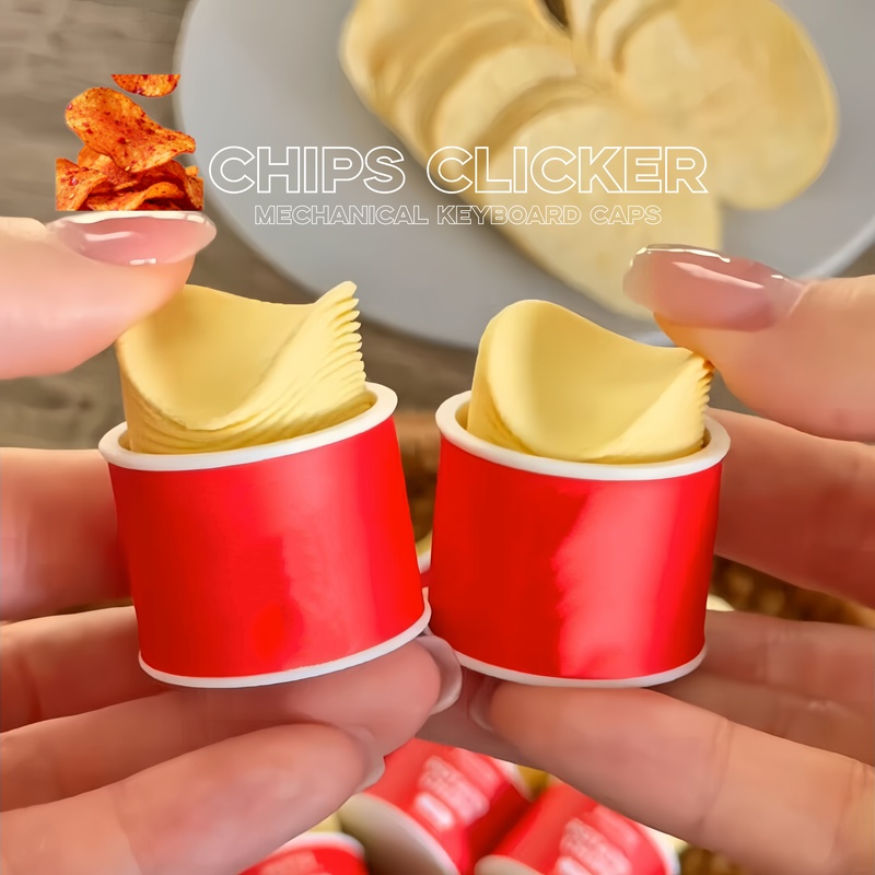 3D Printed Red Can-Shaped Button Stress Relief Toy, Keychain, High Aesthetic Desktop Decoration