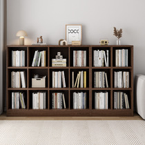 Living room bookshelf rack floor-to-ceiling wall cabinet locker simple storage cabinet shelf grid cabinet home bookcase