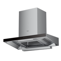 Midea variable frequency range hood kitchen household dual-chamber large suction range hood European official flagship TQ307