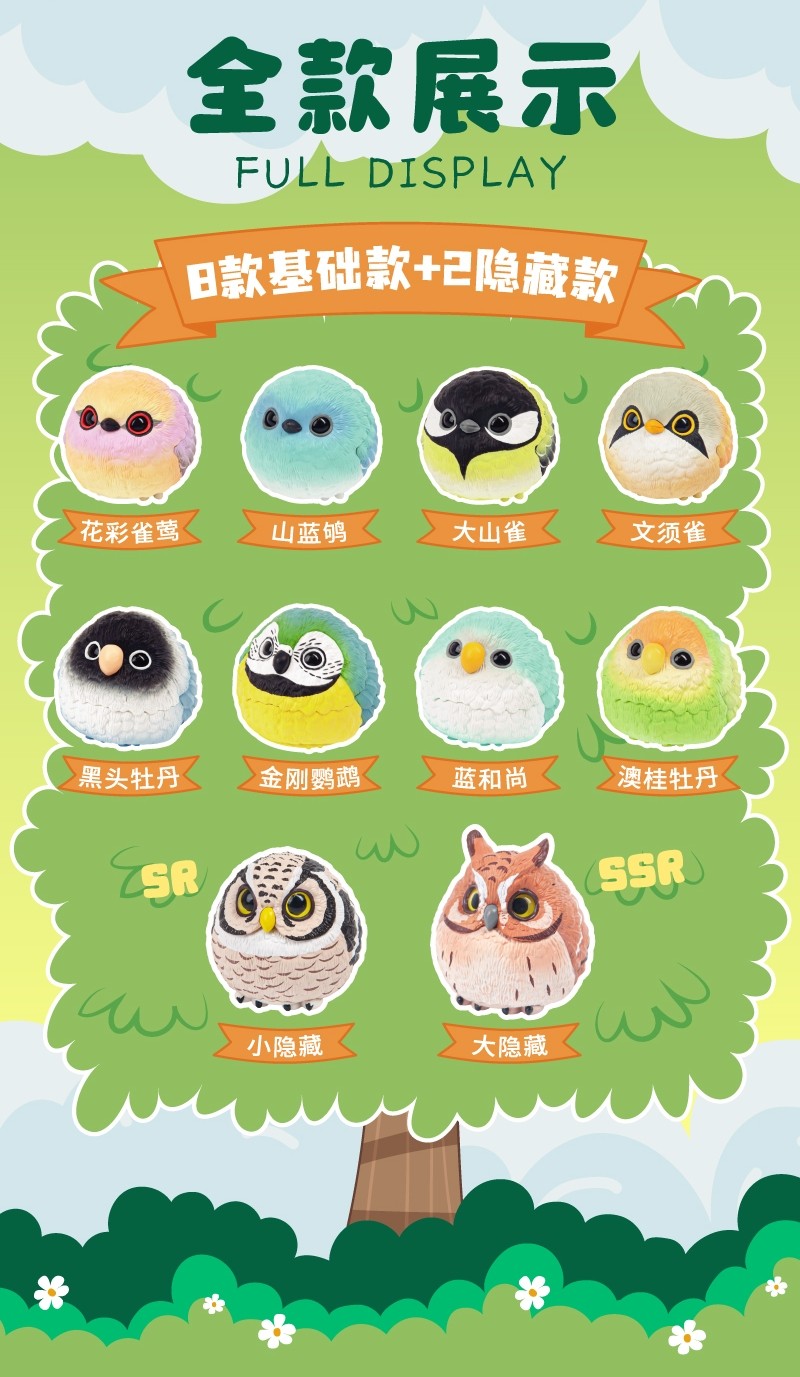 Fat JOJO Birds Dream Island Ver. 4 Blind Box – MoreFun
