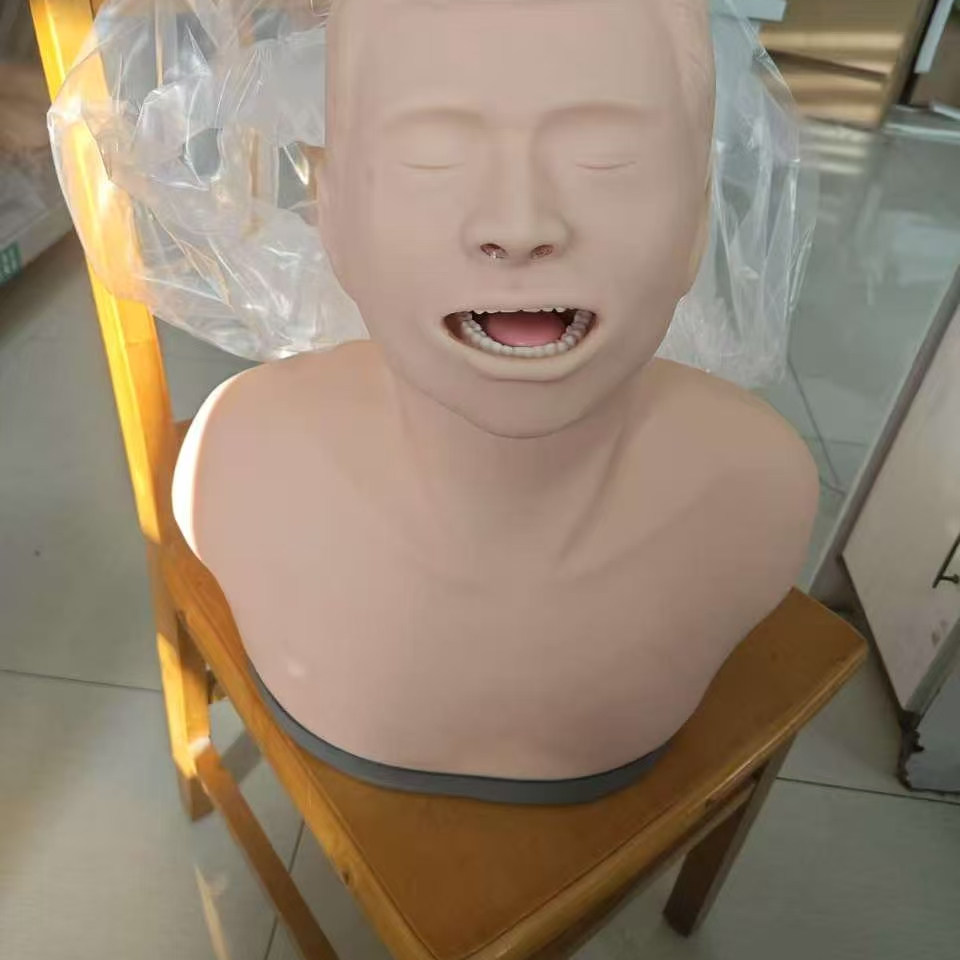 成人气管切开模型 成人气管切开吸痰护理模型