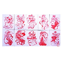 10 больших наборов летательного неба (сингл 18*28 см.