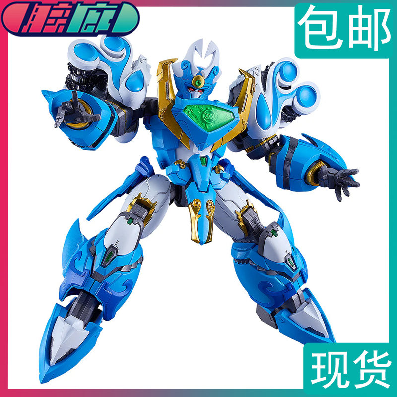In Stock Gsc Moderoid Magical King Light Warrior Wave Taker Water Scroll Hero King Gold Edition Assembly Model