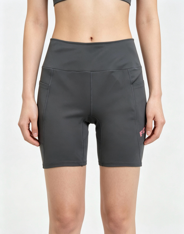 Foreign Trade European Brand Fox Women's High-Waisted Tight-Fitting Slimming Sports Fitness Shorts 48-80 Foreign Trade European Brand Fox Women's High-Waisted Tight-Fitting Slimming Sports Fitness Shorts 48-80