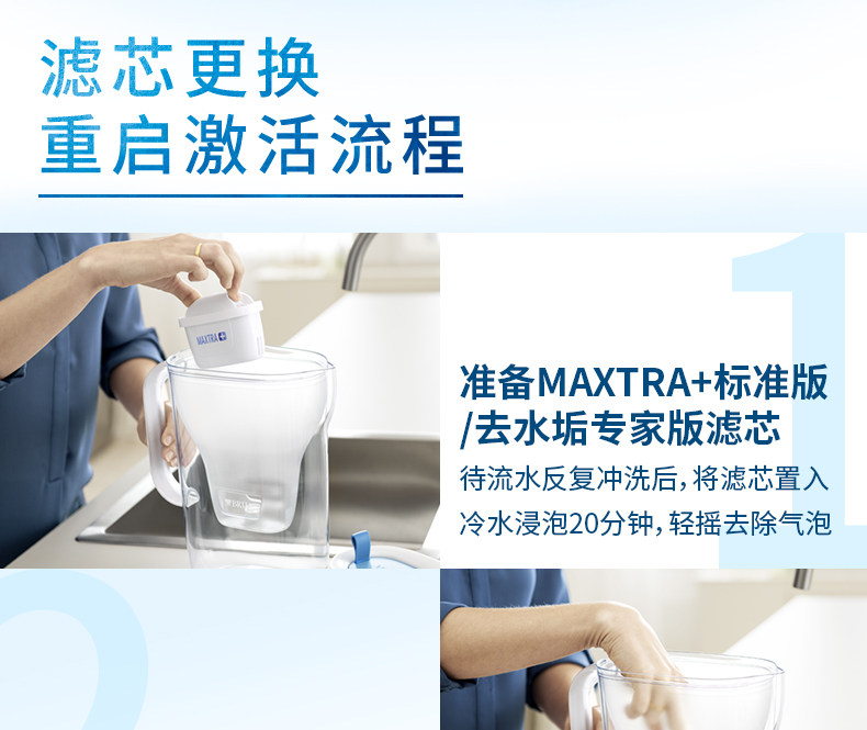 德国 碧然德 Maxtra三代净水壶滤芯 6只 图12