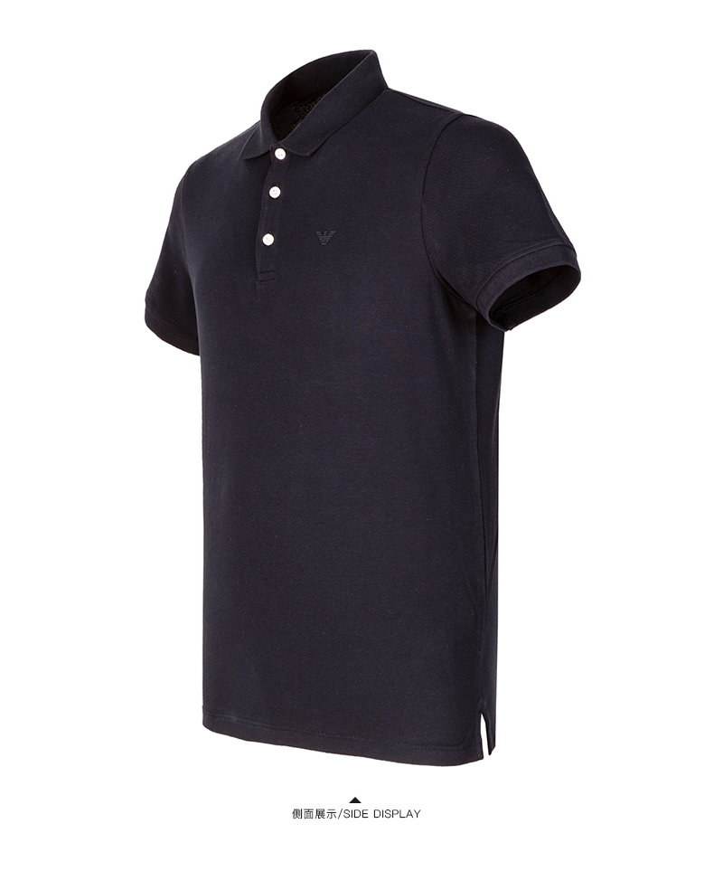[Trực tiếp] Emporio Armani EA Armani Áo sơ mi nam ngắn tay nam 8N1F12 áo cotton nam