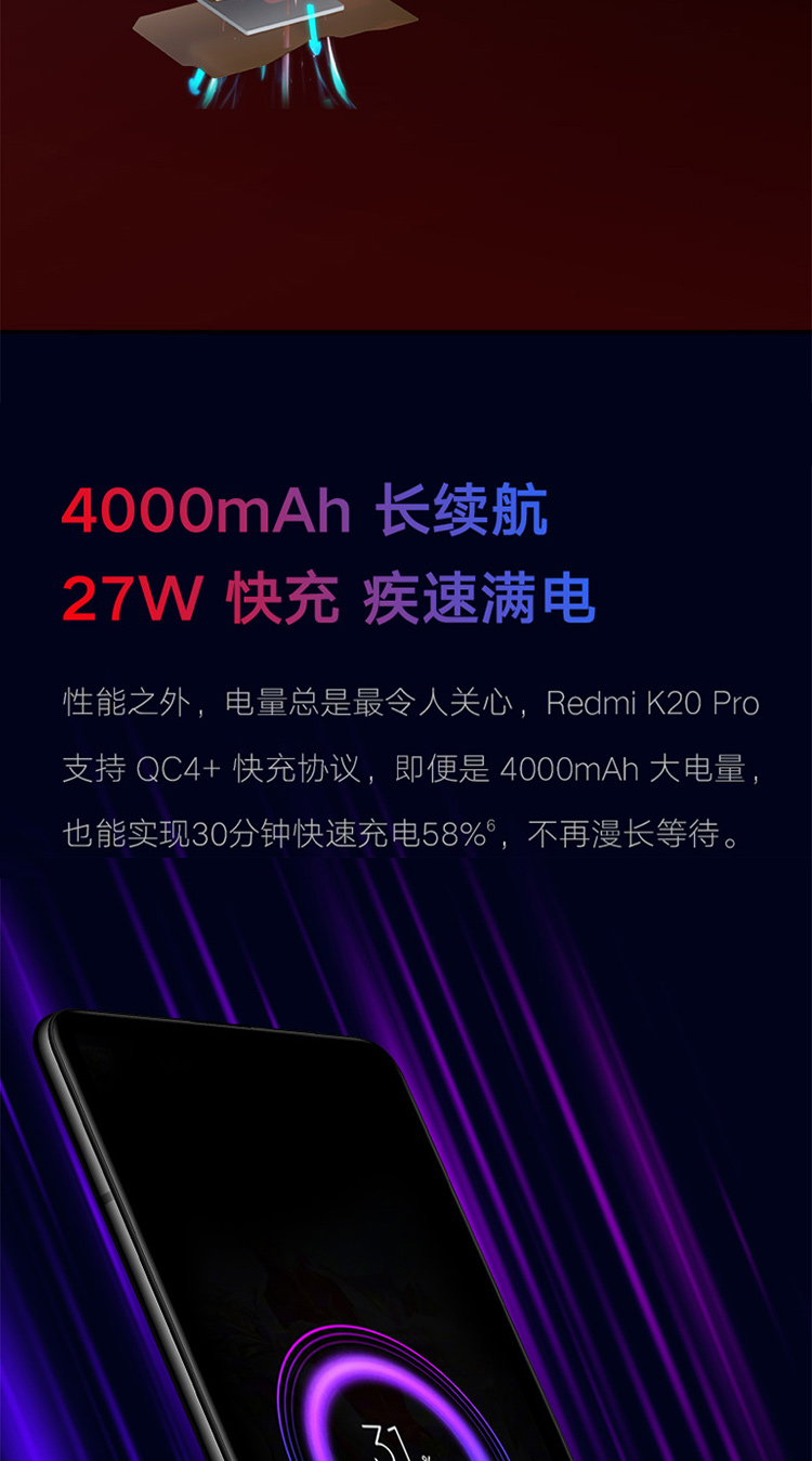 [Direct] Xiaomi / kê Redmi K20 Pro mới 48 triệu ba camera 855 855 điện thoại di động - Điện thoại di động điện thoại oppo a53