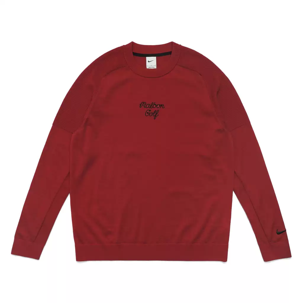 Покупка Malbon X Nike Tigerwoods вязаный гольф длинный рукав вязаный свитер Tigwood Type