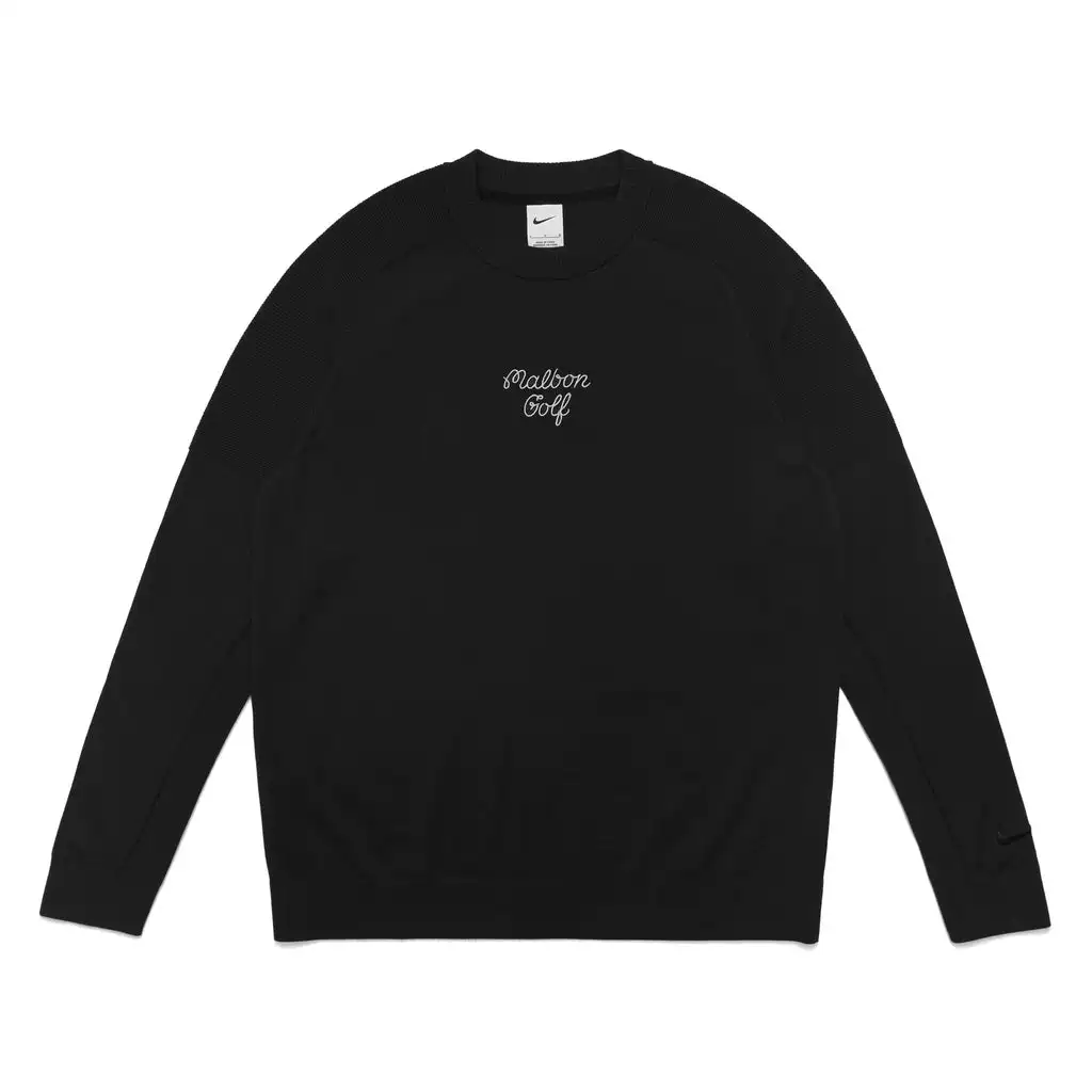 Покупка Malbon X Nike Tigerwoods вязаный гольф длинный рукав вязаный свитер Tigwood Type