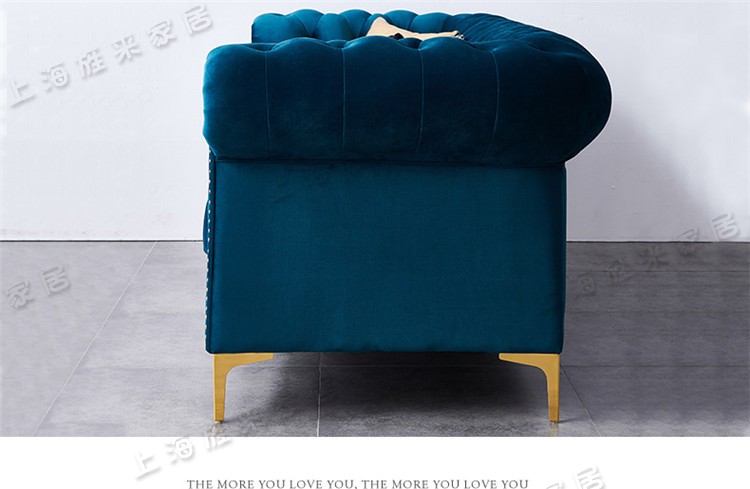 Bán chạy nhất Mỹ kéo khóa vải sofa ba phòng khách căn hộ nhỏ Pháp lưới đỏ hậu hiện đại kết hợp sofa sang trọng - Ghế sô pha sofa góc