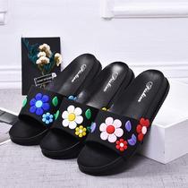 Liu Wen Song Jia big cousin with Camellia female cool plastic non-slip three-dimensional flowers indoor and outdoor sandals