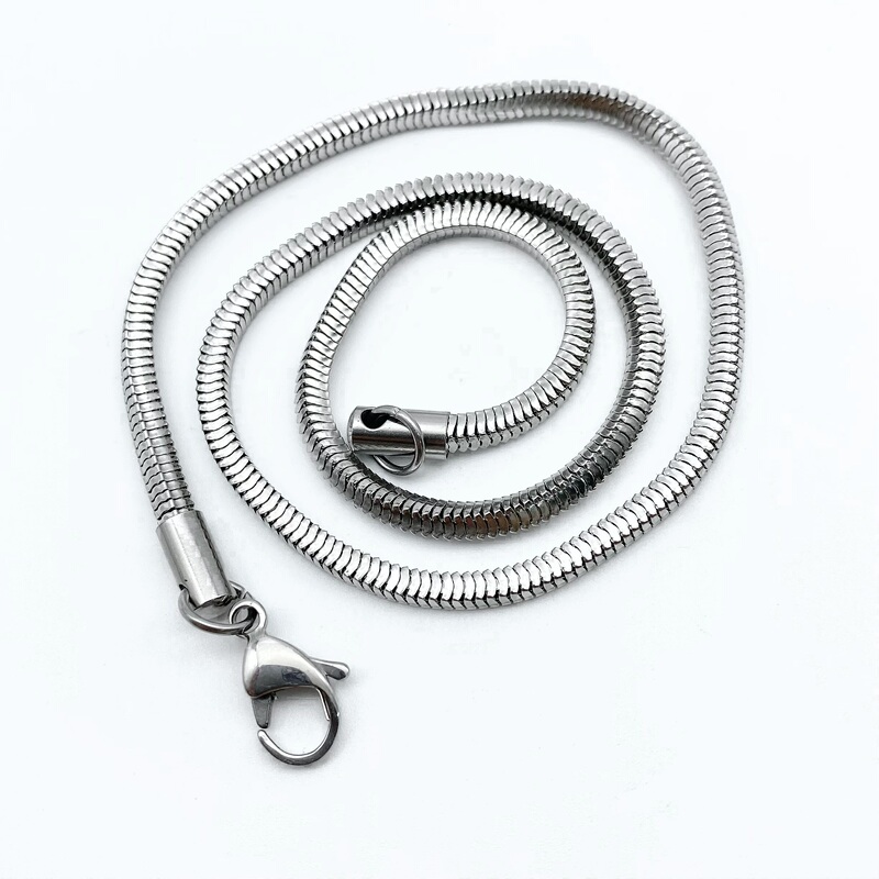 Soft Snake Chain Stainless Steel Jewelry Necklace Bracelet, Various Specifications, Stylish Design, DIY Versatile Chain, Direct from Manufacturer