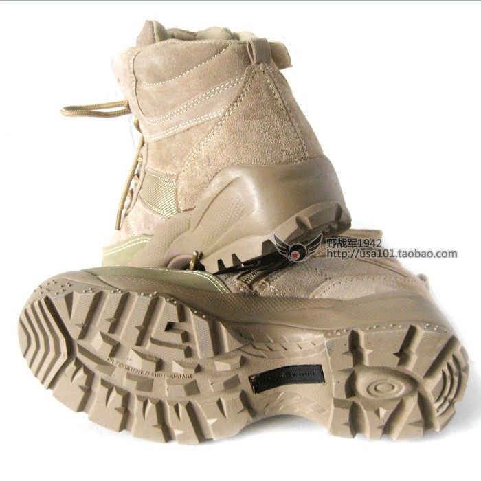 Boots militaires pour homme en Anti-fourrure - Ref 1402505 Image 15