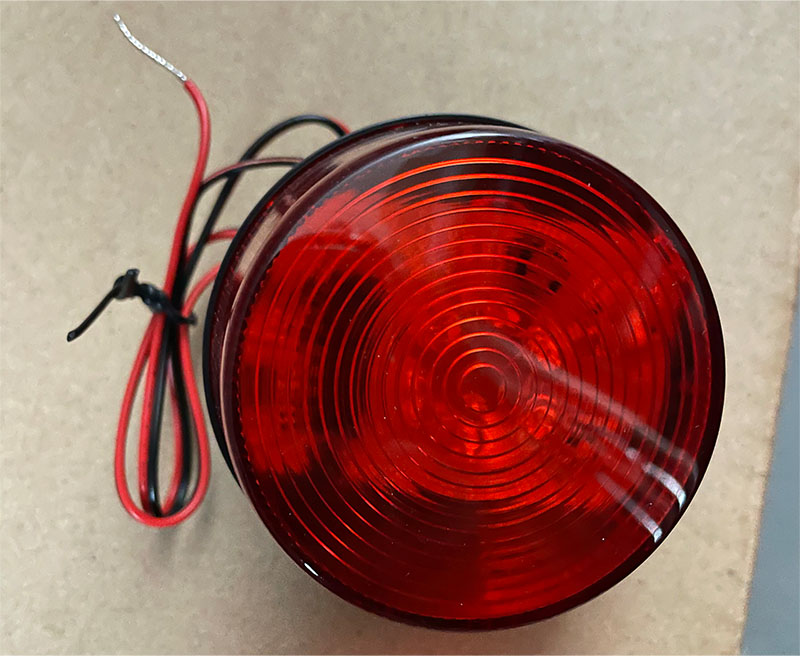 Longhorn Hawn HC-05 ALARM LIGHT THEFT ALARM HOST ACCESSORIES 12V RED ALARM FREQUENCY FLASH LAMP