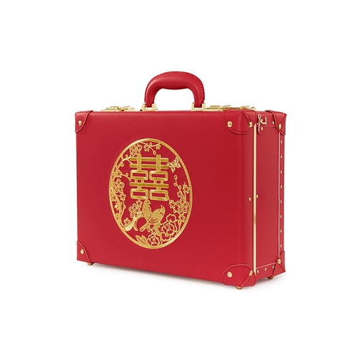 Подарочная коробка для помолвки Dowry Box Rand-порт коробка для пароля красная свадьба чемодан невеста Xiuhe Box Dowry Gift Box Золотая коробка