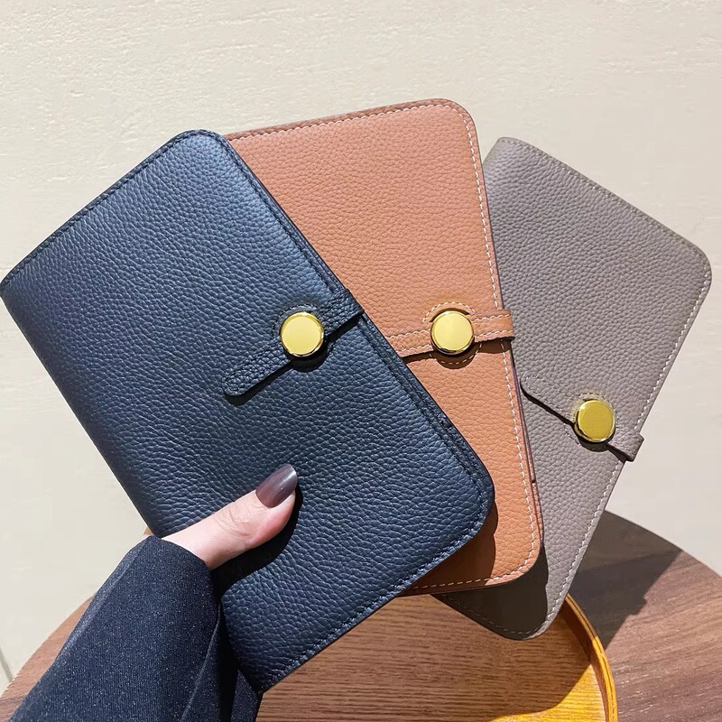 Genuine Leather H Passport Holder, Unisex Wallet with Drawstring, Large Capacity Card Holder, Document Holder, Ticket Passport Holder, Coin Purse Genuine Leather H Passport Holder, Unisex Wallet with Drawstring, Large Capacity Card Holder, Document Holder, Ticket Passport Holder, Coin Purse
