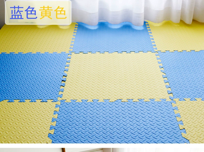 Bé con bé thảm bọt bò mat dày 60x60 khảm sàn mat lớn 2,5 cm - Thảm sàn miếng ghép sàn nhà