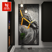 Modern light extravagant horse head mosaic decoration background wall Xuanguan Restaurant villa Decorative Tiles Custom Puzzle Cut