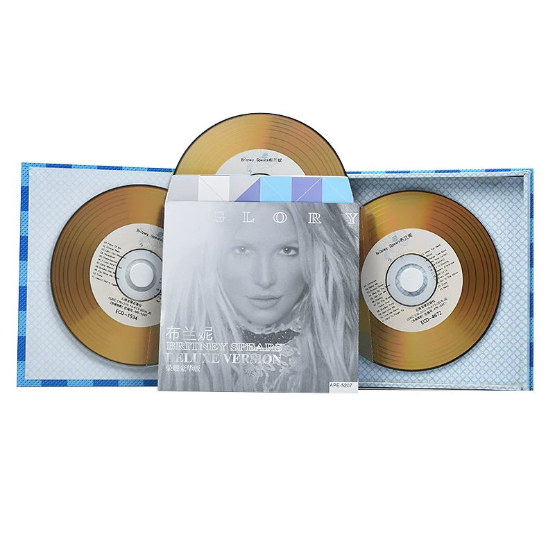 Подлинный альбом CD Britney Spears & Middot; Spiels, номерная Deluxe CD диск