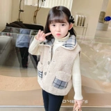 Демисезонный детский модный жилет, с медвежатами, увеличенная толщина